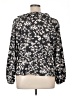 Old Navy 100% Polyester Black 3/4 Sleeve Blouse Size XL - photo 2