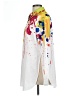 Shein Print White Long Sleeve Blouse Size 12 - photo 5