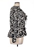 Old Navy 100% Polyester Black 3/4 Sleeve Blouse Size XL - photo 4