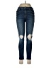 7 For All Mankind Hearts Blue Jeans Size 28 waist - photo 1