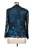 Alex Evenings Teal Long Sleeve Blouse Size XL Petite - photo 2