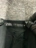 Zara 100% Cotton Black Long Sleeve Top Size XS - photo 4
