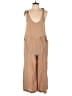Final Touch Solid Tan Jumpsuit Size M - photo 1