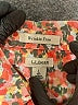 L.L.Bean 100% Cotton Floral Pink Long Sleeve Button-Down Shirt Size L - photo 7