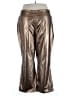 Fashion Bug Metallic Silver Casual Pants Size 26 waist - photo 2