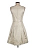 Shoshanna Metallic Silver Cocktail Dress Size S (estimated) - photo 2