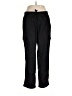 Woman Within 100% Cotton Black Cargo Pants Size 12 (petite) - photo 1