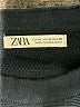 Zara 100% Cotton Black Short Sleeve Top Size M - photo 7