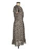 Talbots Animal Print Brown Casual Dress Size 8 - photo 4