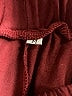 Unbranded Solid Burgundy Shorts Size M - photo 3