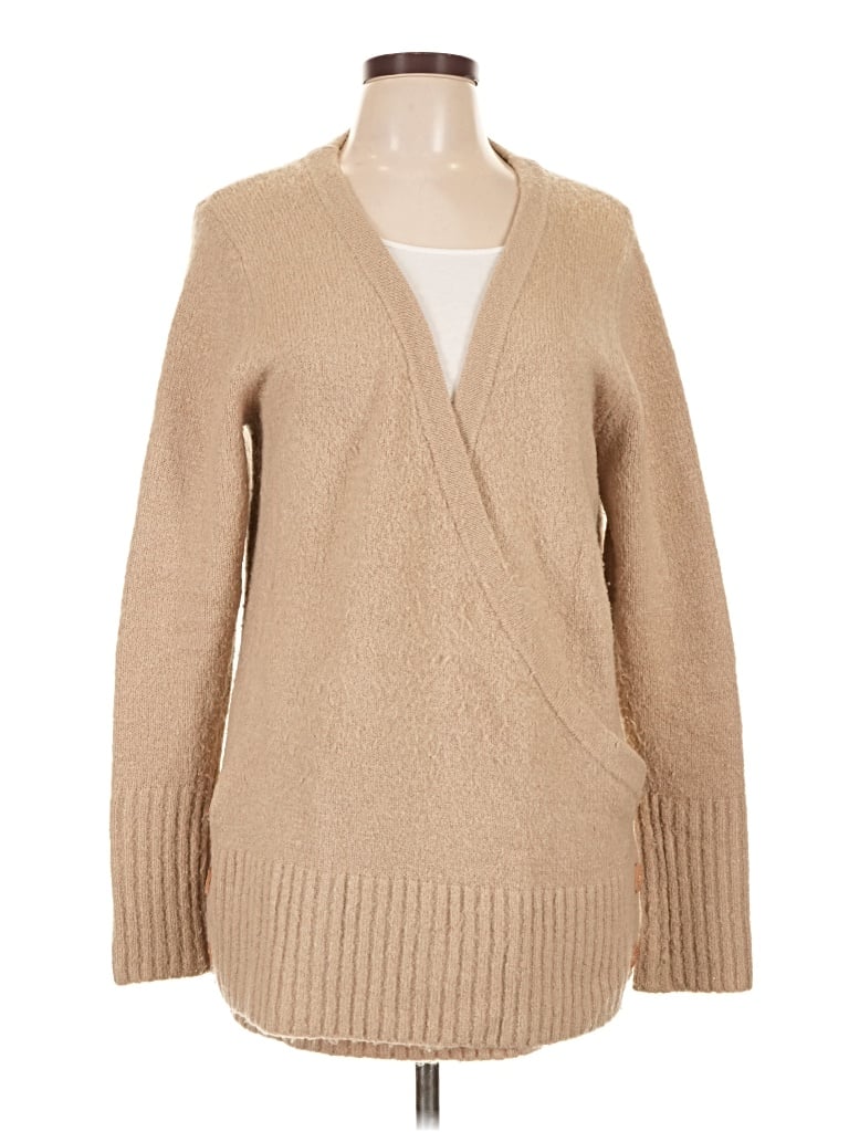 Pre-owned Ugg Cardigan Sweater In Tan