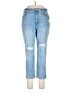 Universal Thread Hearts Blue Jeans Size 14S - photo 1