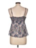 Ella Moss 100% Polyester Blue Sleeveless Blouse Size L - photo 2