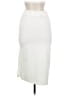 Shein Solid Ivory Casual Skirt Size 6 - photo 2