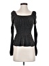 Assorted Brands Gray Long Sleeve Top Size S - photo 1