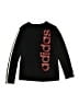 Adidas 100% Polyester Black Long Sleeve T-Shirt Size 10 - 12 - photo 1