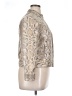 Ruby Rd. 100% Polyester Metallic Gold Jacket Size 14 - photo 4