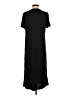 Double Zero Solid Black Casual Dress Size S - photo 2
