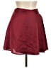 Unbranded Solid Burgundy Formal Skirt Size L - photo 1