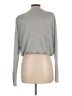 Saylor Gray Long Sleeve Top Size L - photo 2