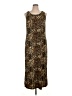 Avenue Animal Print Brown Casual Dress Size 14 - photo 1