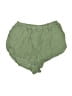 Vitamin A 100% Linen Green Shorts Size M - photo 1