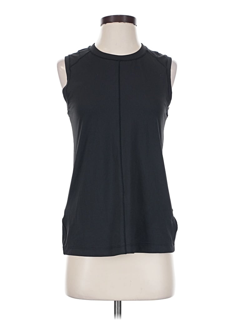 Pre-owned Athleta Sleeveless T-shirt In Black