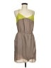 BCBGeneration 100% Polyester Color Block Gray Casual Dress Size M - photo 1