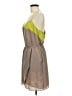 BCBGeneration 100% Polyester Color Block Gray Casual Dress Size M - photo 5