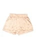 Tart 100% Polyester Stripes Gold Shorts Size M - photo 1