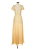 Jordan 100% Polyester Yellow Casual Dress Size 7 - photo 2