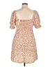 Trixxi 100% Polyester Hearts Tan Casual Dress Size XL - photo 2