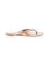 Tory Burch 100% Leather Tan Flip Flops Size 9 - photo 1
