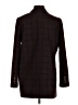 Madewell Plaid Burgundy Wool Blazer Size S - photo 2