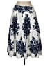 Talbots Print Blue Casual Skirt Size 10 - photo 2