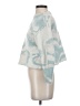 Sleeping On Snow Teal 3/4 Sleeve Top Size S - photo 5
