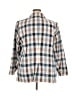 Talbots Checkered-gingham Ivory Blazer Size 20 - photo 2