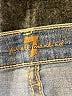 7 For All Mankind Hearts Blue Jeans Size 26 waist - photo 7