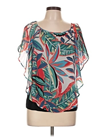 I.N. Studio Short Sleeve Blouse (view 1)
