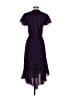 Parker 100% Polyester Floral Purple Cocktail Dress Size S - photo 2