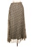 Japna 100% Polyester Tweed Brown Casual Skirt Size L - photo 1