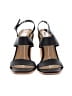 Lisa Vicky Black Sandals Size 7 1/2 - photo 2