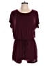 wasabi + mint Solid Burgundy Romper Size L - photo 1