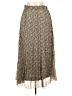 Japna 100% Polyester Tweed Brown Casual Skirt Size L - photo 2