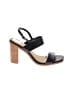 Lisa Vicky Black Sandals Size 7 1/2 - photo 1
