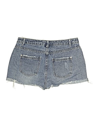 Missguided Denim Shorts (view 2)