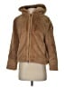 Vince. 100% Polyester Solid Brown Faux Fur Jacket Size XXS - photo 1