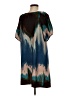 Dimri 100% Polyester Tie-dye Teal Casual Dress Size M - photo 4