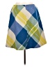 Boden Argyle Blue Wool Skirt Size 10R - photo 2