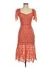 Saylor Orange Cocktail Dress Size XS - photo 1